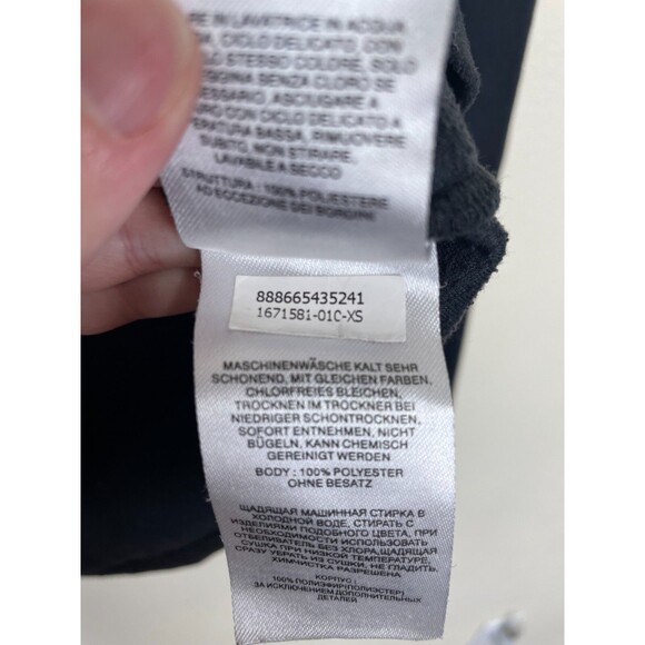 Columbia Mens XS 1/4 Zip Fleece Sweater Black Long Sleeve High Neck Pullover - Picture 7 of 9